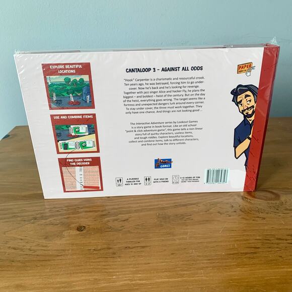 Lookout Cantaloop Book 3 Against All Odds An Interactive Adventure Board Game - Picture 3 of 12